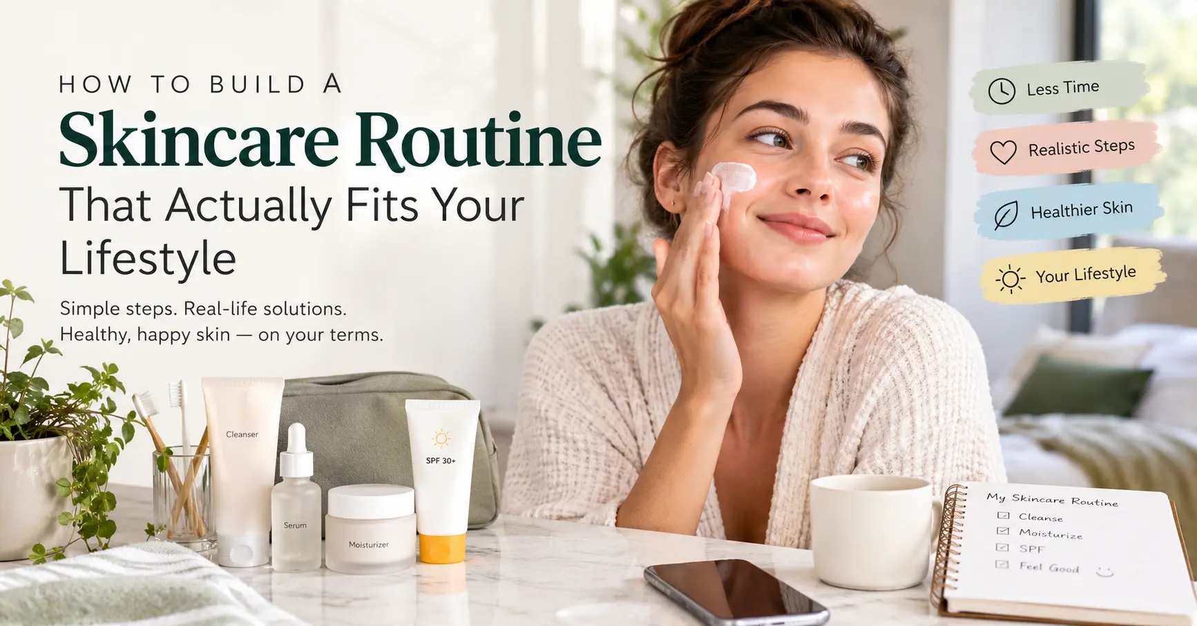 Skincare routine for your lifestyle